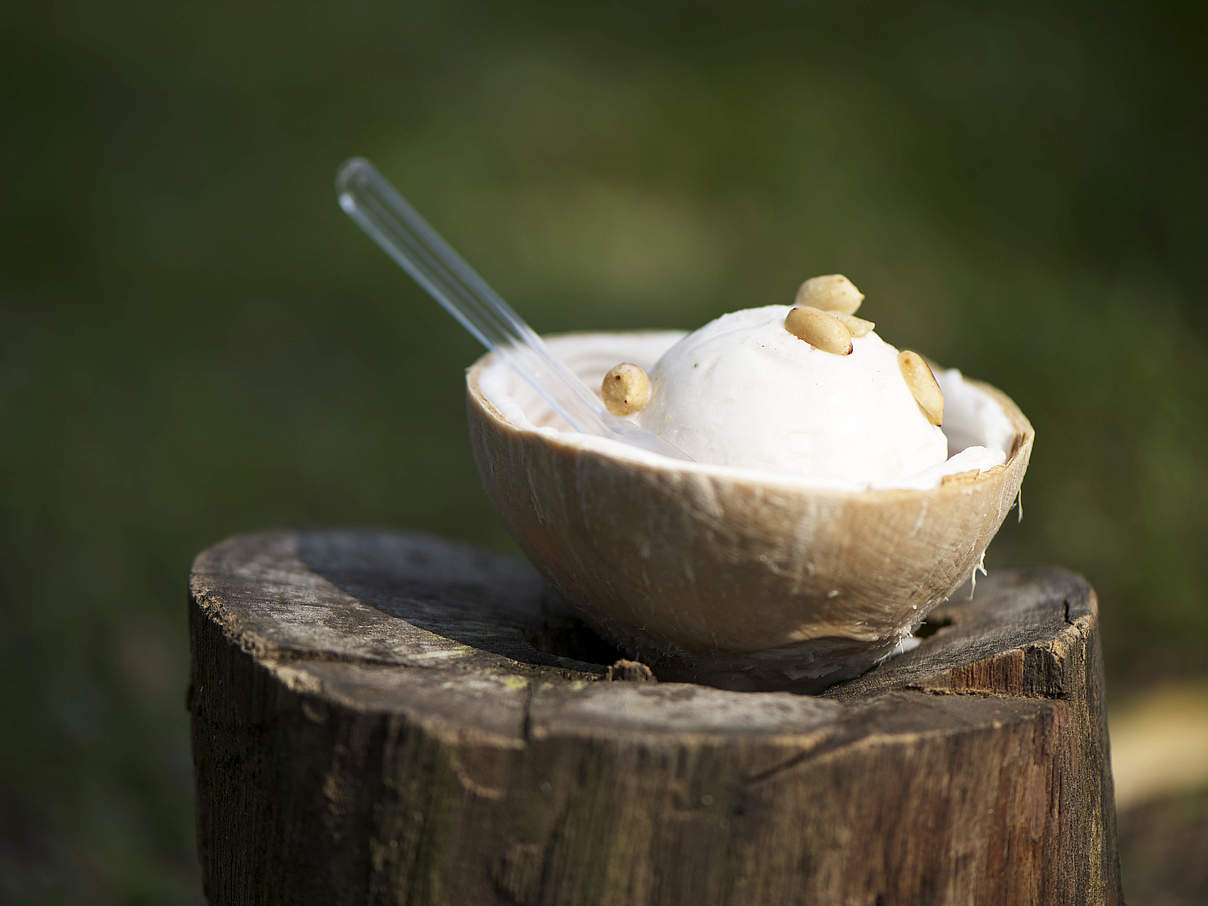 Kokosnuss-Eiscreme © Getty Images